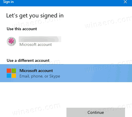Windows 10 Prihláste sa do Microsoft Store 3