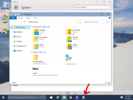 Vis aktuelle skrivebordsvinduer på proceslinjen i Windows 10