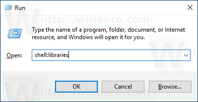 „Windows 10“ Pridėti bibliotekos aplanką