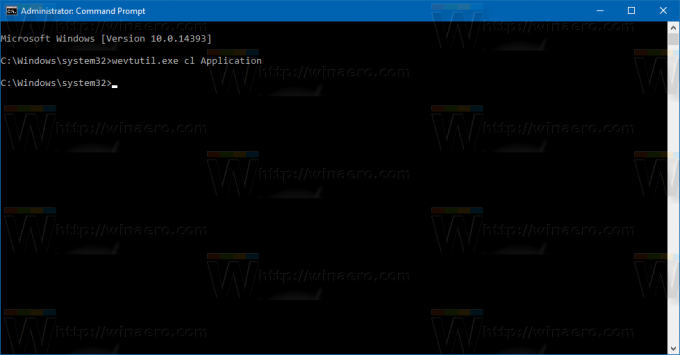 windows-10-cancella-applicazione-log-da-cmd