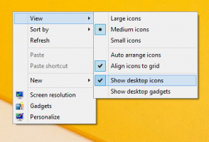 Как да показвате класически икони на работния плот на работния плот в Windows 8.1