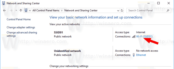Afficher la force du signal du réseau sans fil Windows 10 Img5