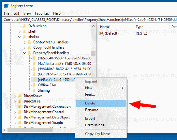 Windows10の削除[カスタマイズ]タブAlt