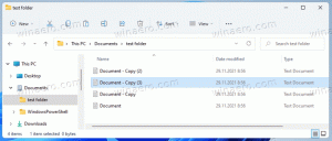 Kako promijeniti predložak naziva kopiranja datoteke u sustavu Windows 11