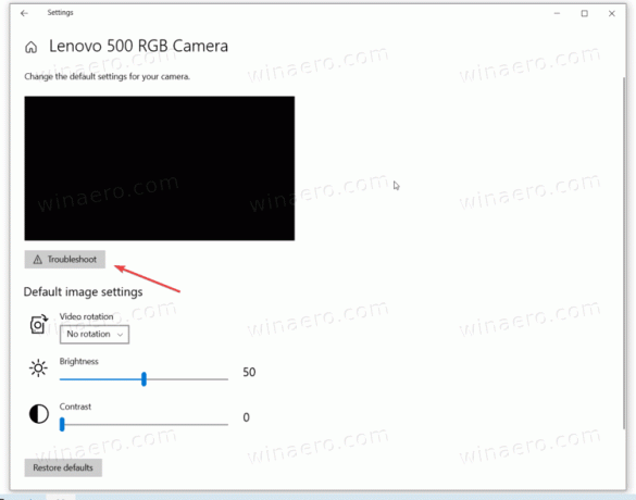 Problemen met de camera oplossen in Windows 10