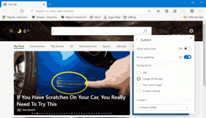 Microsoft Edge'de Yeni Sekme Sayfasına Daha Fazla En İyi Site Ekleme