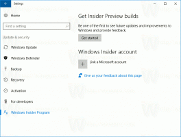 Скрыть страницу программы предварительной оценки Windows из настроек в Windows 10