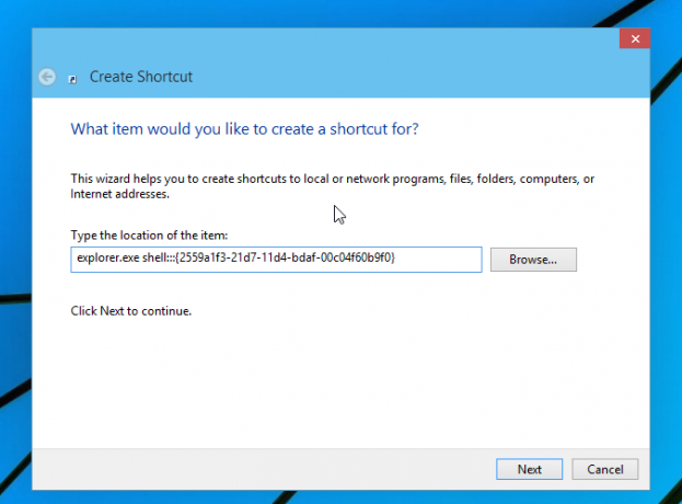 Spusťte umístění prostředí ve Windows 10