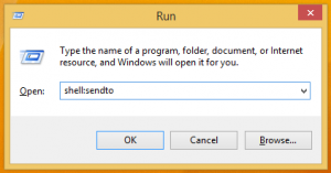 Windows8およびWindows7の[送信]メニューにカスタムアイテムを追加する方法