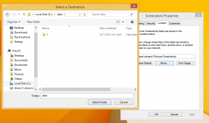 როგორ შევცვალოთ ეკრანის ნაგულისხმევი მდებარეობა Windows 8.1 და Windows 8-ში