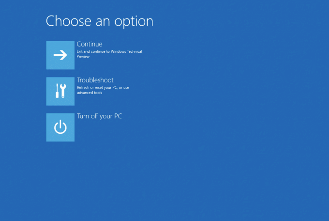 Windows10の高度な起動オプション