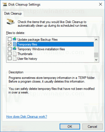 cleanmgr-tick-temp-Dateien