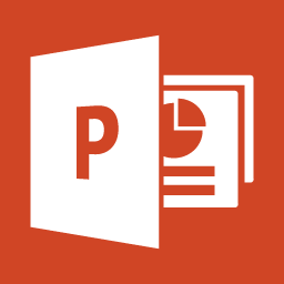 Icono de PowerPoint Big 256