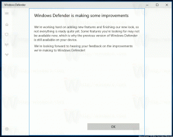 Windows Defender UWP alkalmazás a Windows 10 build 14986-ban
