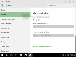 Windows 10 build 14271 fick aktivitetsfältsegenskaper i Inställningar