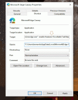 Aktivera eller inaktivera rullningsbar flikremsa i Microsoft Edge