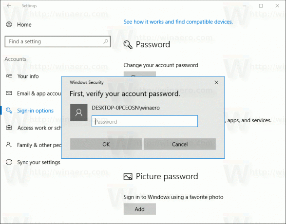 PIN Підтвердьте свій пароль