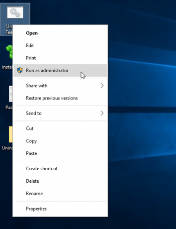 Windows 10 odstranite aplikacijo za povratne informacije