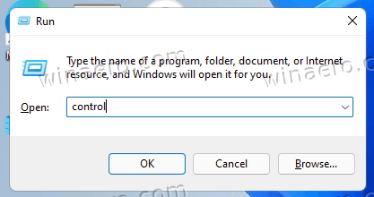 Windows11でコントロールパネルを開く