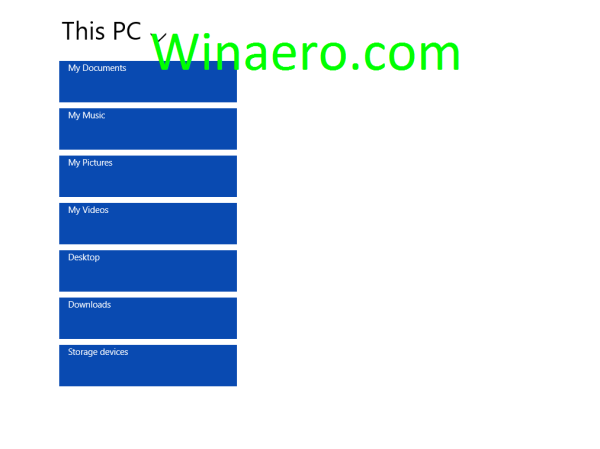 Диспетчер файлов Windows Blue