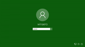 Deaktiver Adgangskode-knap i Windows 10