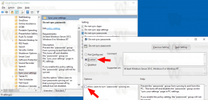 Förhindra Windows 10 från att synkronisera lösenord mellan enheter