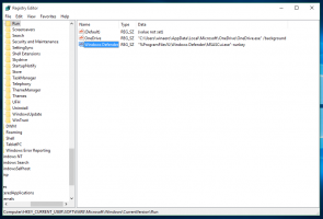 Icona della barra delle applicazioni di Windows Defender in Windows 10