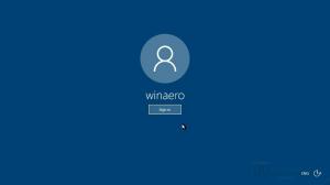 Atspējojiet barošanas pogu Windows 10 pieteikšanās ekrānā