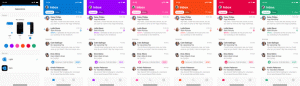 Outlook darbam ar iOS, lai iegūtu jaunus krāsainus motīvus, tumšu ikonu un laika prognozi