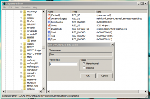 Įdiegę „Windows 7“ arba „Windows 8“, perjunkite iš IDE į AHCI