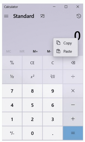 Calculator App მომრგვალებული კუთხე