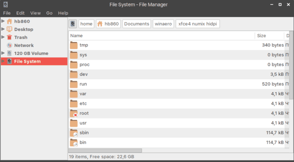 Xfce4 Numix