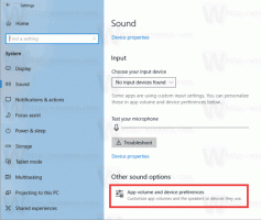 Ustaw urządzenie wyjściowe audio dla aplikacji indywidualnie w systemie Windows 10