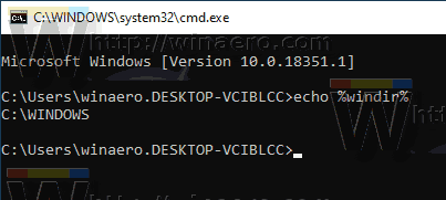 Windows 10 Systeemomgevingsvariabele