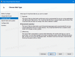 Sukurkite naują VHD arba VHDX failą sistemoje „Windows 10“.