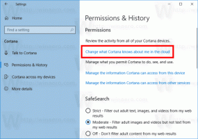 Cancella dati personali e informazioni da Cortana