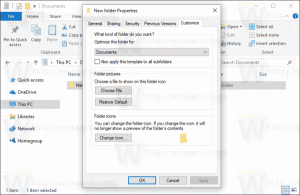 Zmień szablon folderu w systemie Windows 10