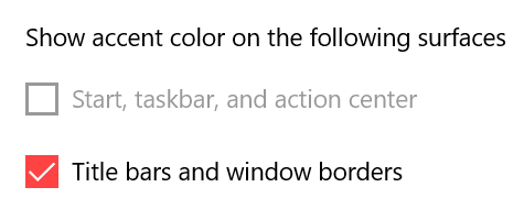 Configurações de cores do Windows