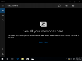 A Fényképek alkalmazás billentyűparancsainak listája a Windows 10 rendszerben