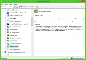 Taustapildi JPEG-kvaliteedi vähendamise keelamine Windows 10-s
