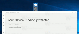 Luo Windows Defender Security Centerin pikakuvake Windows 10:ssä
