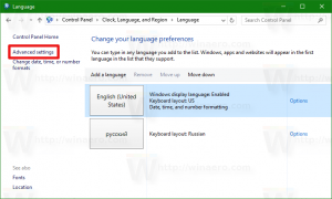 როგორ დააკონფიგურიროთ ენის პარამეტრები Windows 10-ში