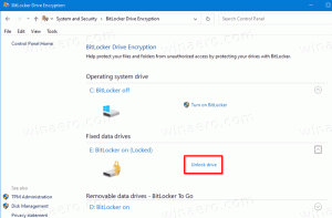 Windows 10에서 고정 또는 이동식 BitLocker 드라이브 잠금 해제