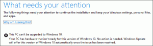 Windows 10 संस्करण 1903 बाहरी USB संग्रहण वाले उपकरणों पर स्थापित करने में विफल हो सकता है