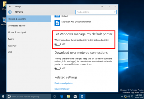Windows 10에서 기본 프린터를 변경하지 못하도록 하는 방법