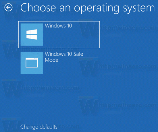 부팅 메뉴 운영 체제 선택 