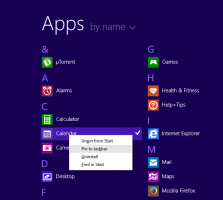 Slik fester du moderne Store-apper til oppgavelinjen i Windows 8.1 Update 1