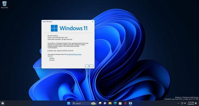 Windows 11 sestavení 25267 1
