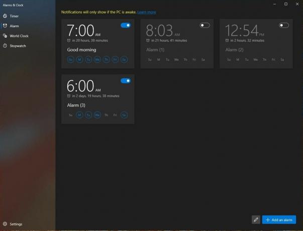 Екранна снимка за будилници и часовници 3