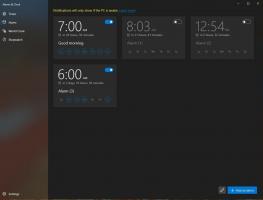 Приложението Alarms & Clocks за Windows 10 въведе основна промяна на потребителския интерфейс